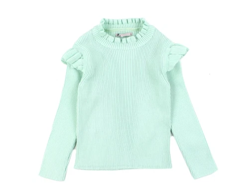 Kids ONLY mist green ruffle top